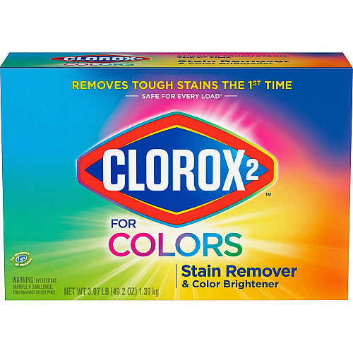 Clorox 2 for Colors Stain Remover and Color Brightener Powder 49.20 oz (03098EA)