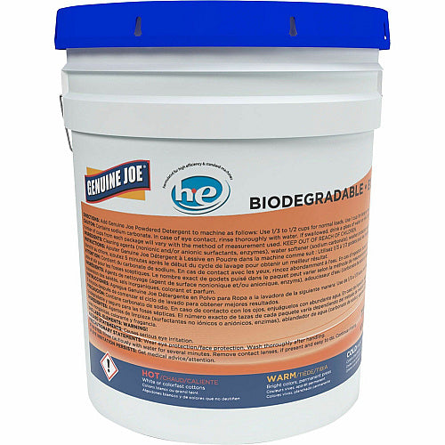 Genuine Joe Economical Powdered Laundry Detergent in Pail 640 oz (40 lb) (GJO99737)