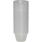 Dixie 4 oz Souffle Cups by GP Pro 4 fl oz - Clear - Plastic - Sauce - 200/Pack - 12 / Carton