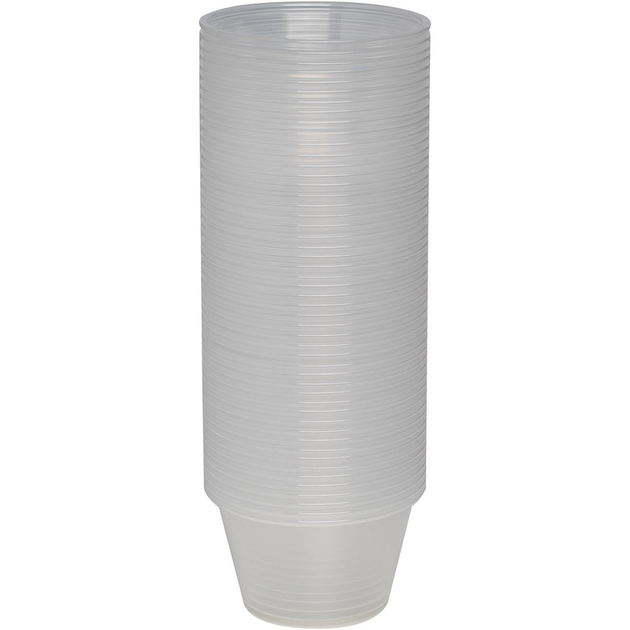 Dixie 4 oz Souffle Cups by GP Pro 4 fl oz - Clear - Plastic - Sauce - 200/Pack - 12 / Carton