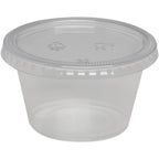 Dixie 4 oz Souffle Cups by GP Pro 4 fl oz - Clear - Plastic - Sauce - 200/Pack - 12 / Carton