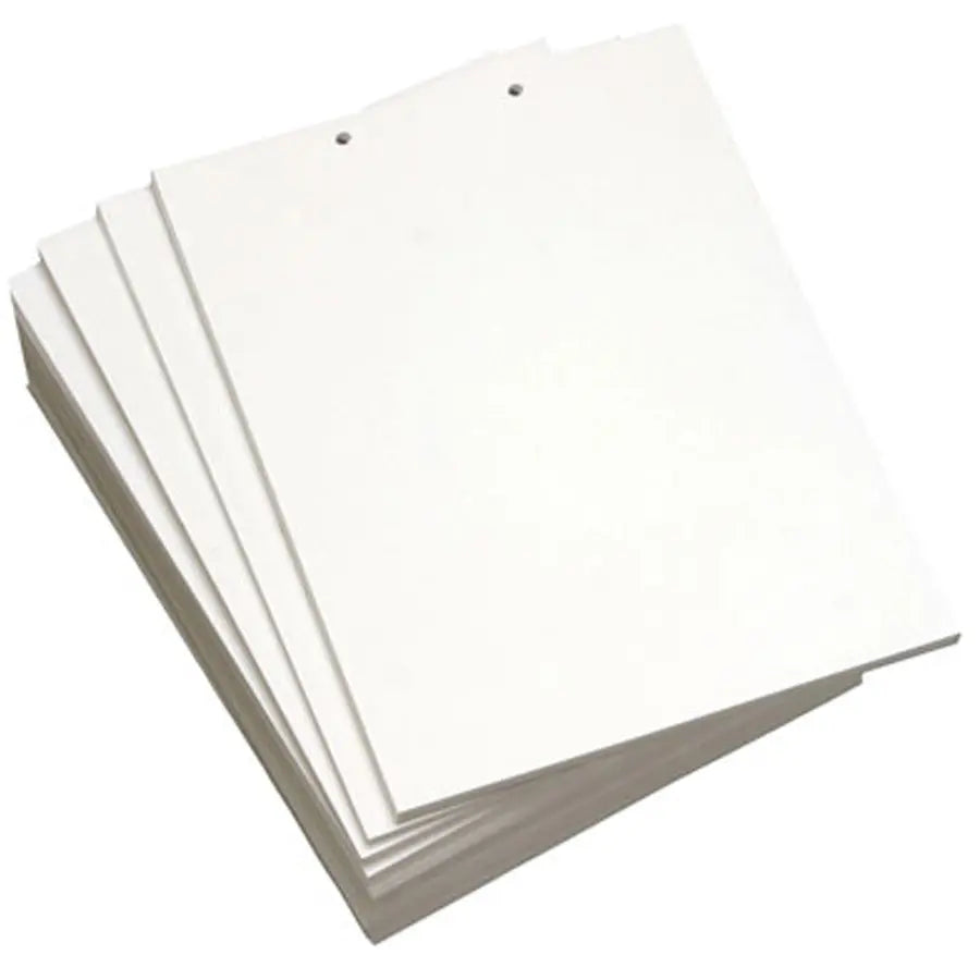 Lettermark Custom Cut-Sheet Copy Paper, 92 Bright, 2-Hole Top Punched, 20lb Bond Weight, 8.5 x 11, White, 500/Ream, 5 Reams/Carton (DMR8827)
