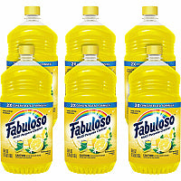 Fabuloso Multi-Purpose Cleaner, Lemon Scent, 56 oz, 6 / Carton (MX06157ACT)