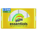 Bounty Essentials Kitchen Paper Towels, 2-Ply, 108 Sheets, 12 Rolls