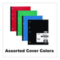 Mead Wireless Neatbook Notebook, 1-Subject, Wide/Legal Rule, Randomly Assorted Cover Color, (80) 10.5 x 8 Sheets (MEA05222)