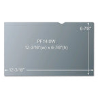 3M Antiglare Frameless Filter for 14" Widescreen Laptop, 16:9 Aspect Ratio (MMMAG140W9)