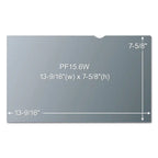 3M Antiglare Frameless Filter for 15.6" Widescreen Laptop, 16:9 Aspect Ratio (MMMAG156W9)