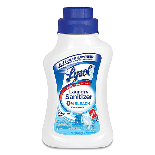 Lysol® Liquid Laundry Sanitizer, Crisp Linen Scent, 41 oz. Bottle (95871)