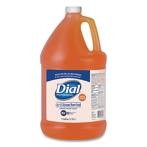 Dial Gold Antibacterial Liquid Hand Soap, Floral Scent, 1 gal