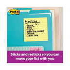 Post-it Notes Pads in Canary Yellow, Cabinet Pack, Note Ruled, 4" x 4", 90 Sheets/Pad, 12 Pads/Pack (MMM67512SSCP)