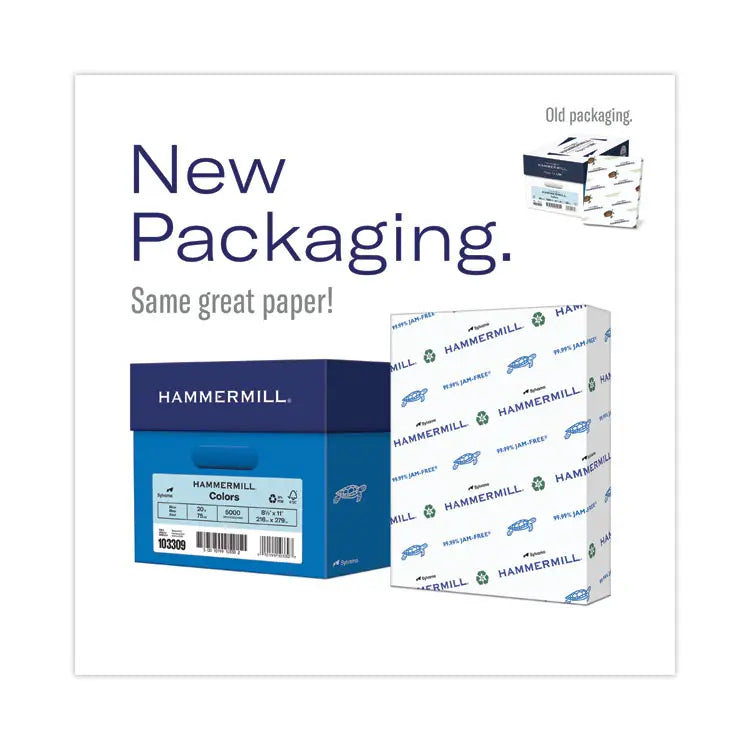 Hammermill Colors Print Paper, 20 lb Bond Weight, 8.5 x 11, Pink, 500 Sheets/Ream, 10 Reams/Carton (HAM103382CT)
