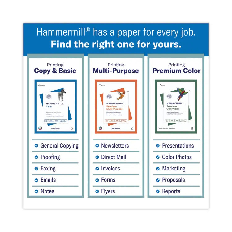 Hammermill Colors Print Paper, 20 lb Bond Weight, 8.5 x 11, Pink, 500 Sheets/Ream, 10 Reams/Carton (HAM103382CT)