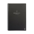 Rocketbook Fusion Smart Notebook, Seven Assorted Page Formats, Black Cover, (21) 8.8 x 6 Sheets (RKBEVRFERCAFR)