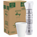 Dart Foam Drink Cups, 6 oz, White, 25/Bag, 40 Bags/Carton