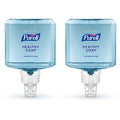 PURELL HEALTHY SOAP Gentle and Free Foam Refill, For ES8 Dispensers, Fragrance-Free, 1,200 mL, 2/Carton (777202)