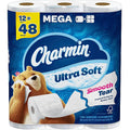 Charmin® Ultra Soft Standard Toilet Paper, 2-Ply, 224 Sheets, 12 Rolls (08813PK)