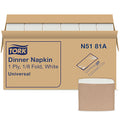 Tork® Universal Dinner Napkins, White, 250 Napkin Pack, 12 Packs (N5181A)
